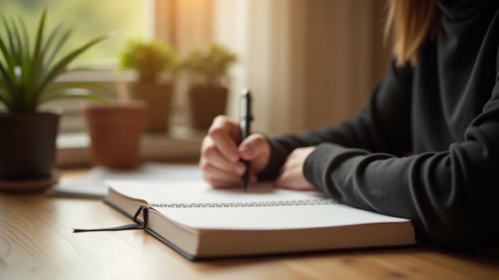 Journaling and writing reflection exercises for emotional release